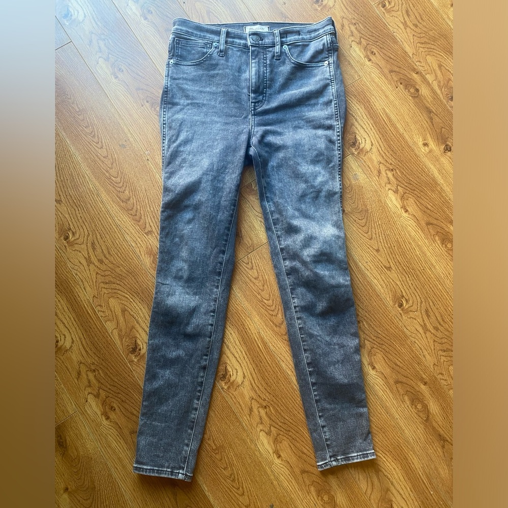 Madewell Gray high-rise skinny 10” size 28 Jeans